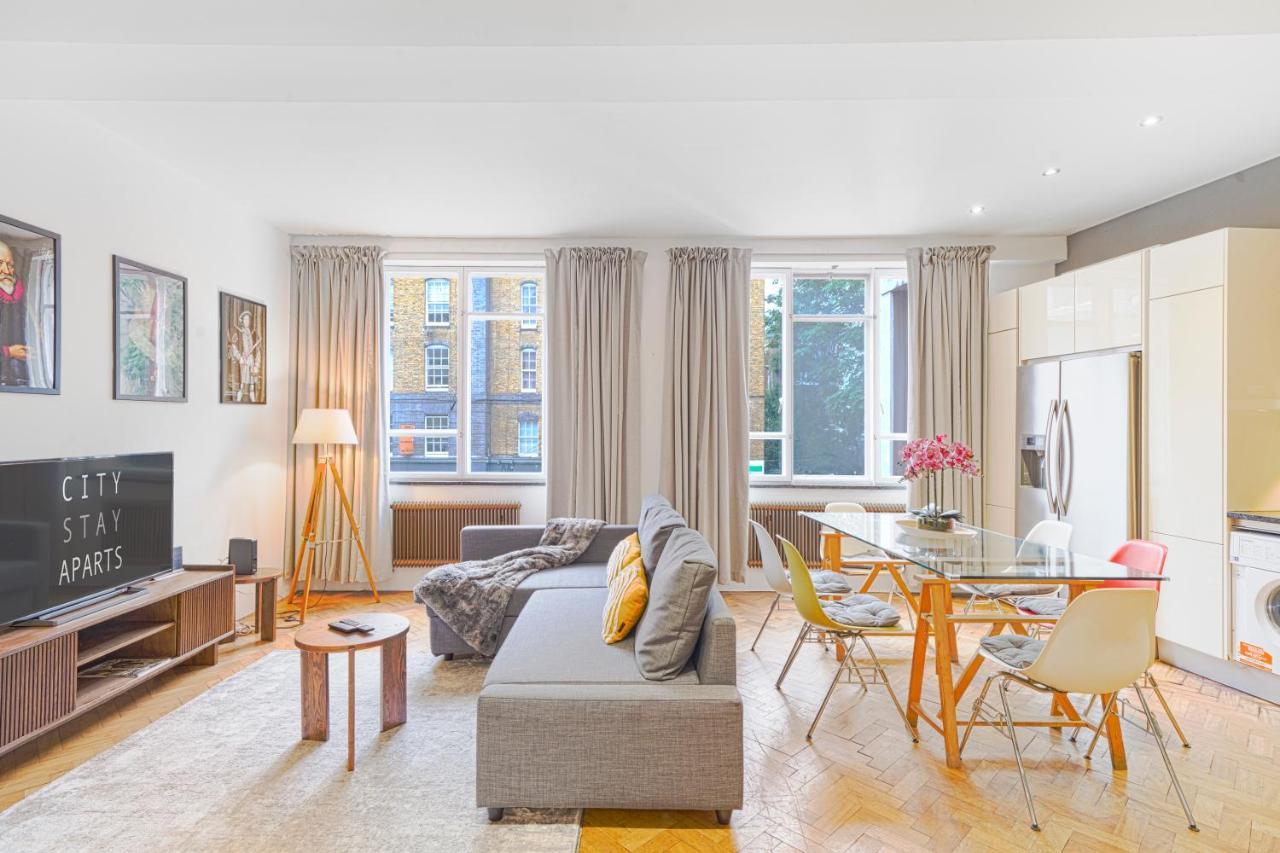 Central 2Bed Apartment Near Barbican & Farringdon Free Wifi By City Stay Aparts ลอนดอน ภายนอก รูปภาพ
